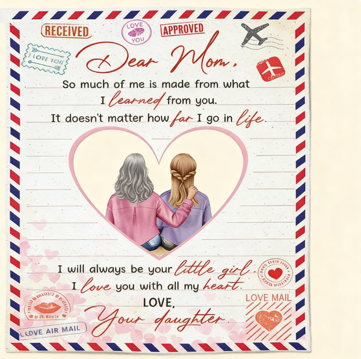 Loved With All Our Hearts - Personalized Blanket