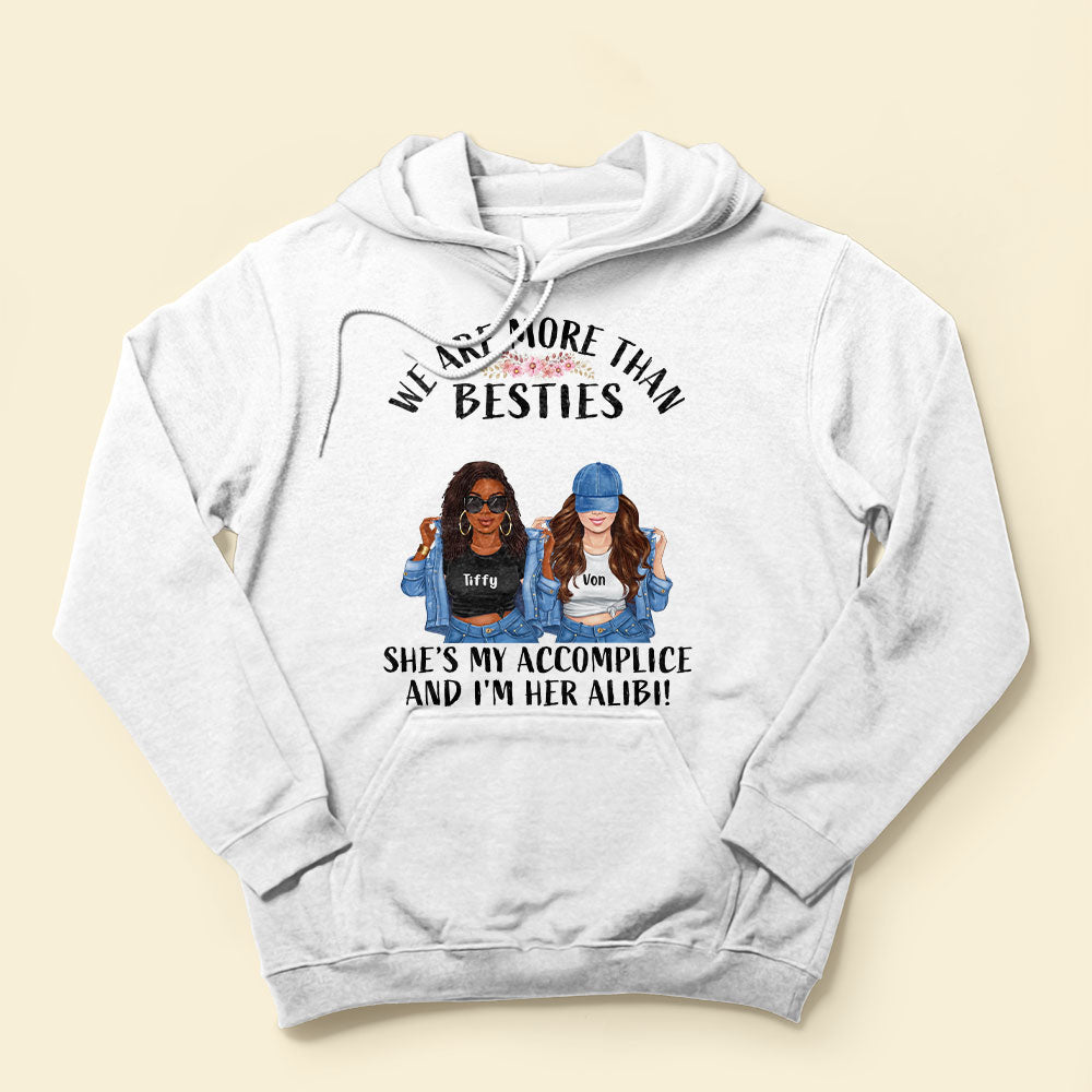 Partner in Crime Best Friend Custom T-Shirt – Fun Matching Gift for Besties