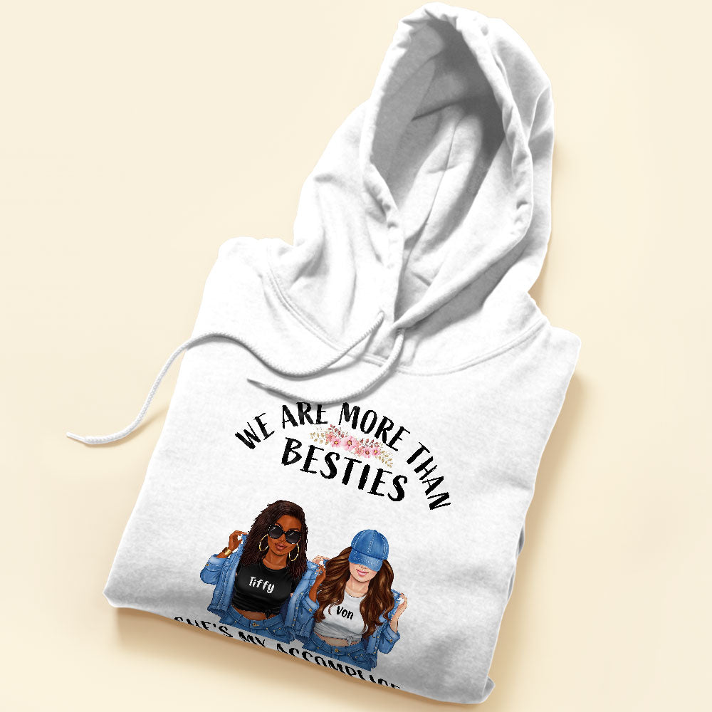Partner in Crime Best Friend Custom T-Shirt – Fun Matching Gift for Besties