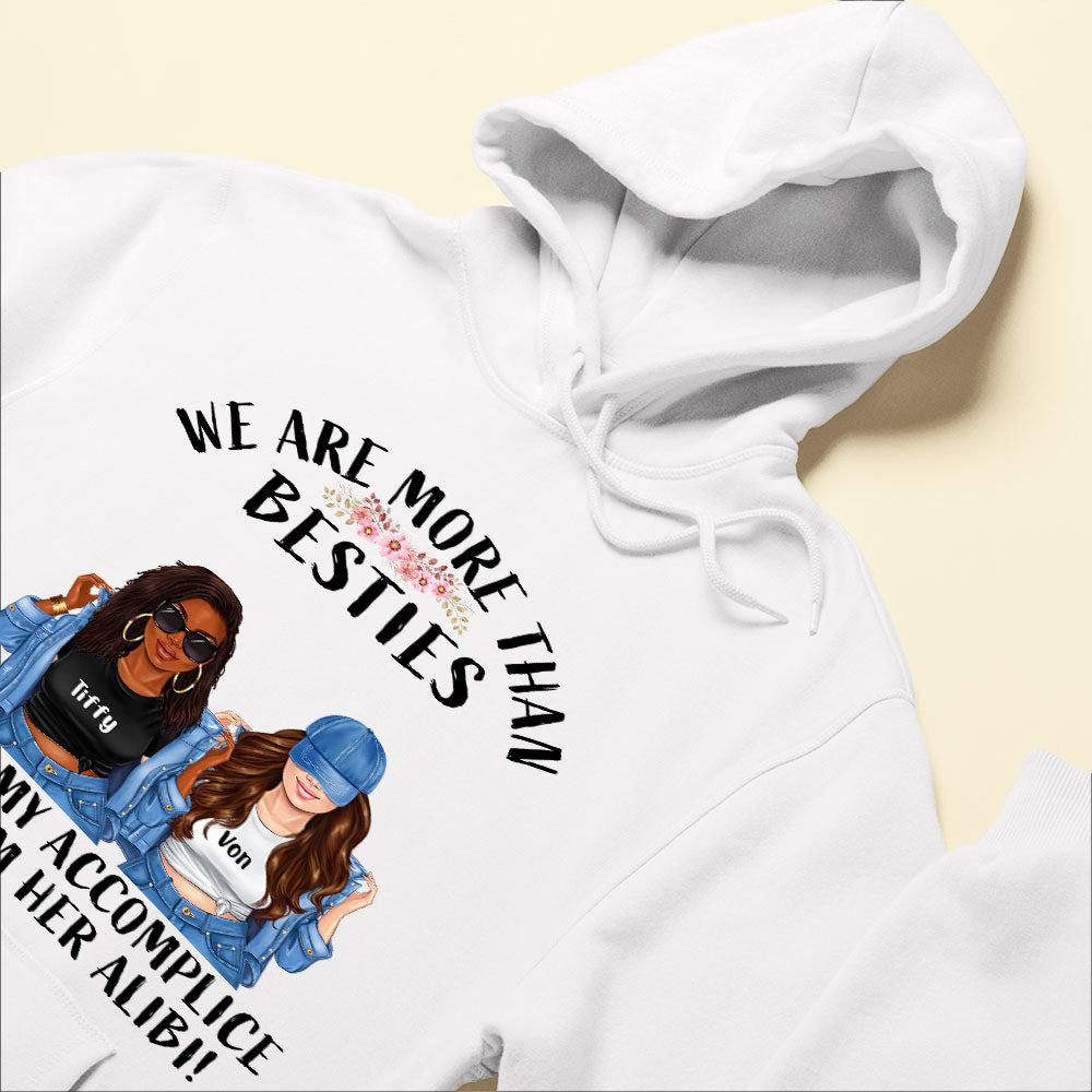 Partner in Crime Best Friend Custom T-Shirt – Fun Matching Gift for Besties