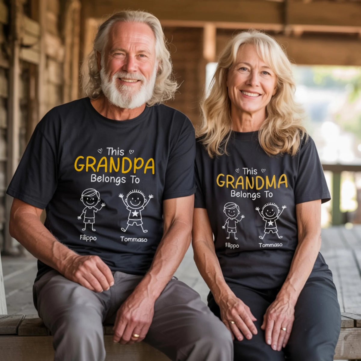 Personalized Unisex T-Shirt / Hoodie – Birthday Gift for Dad & Grandpa, Fun “Promoted to Grandpa” Theme