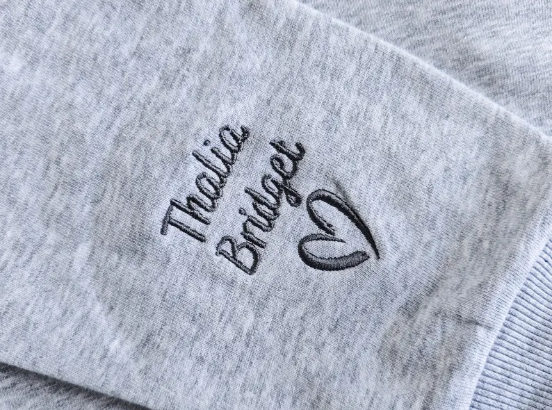 Custom Mama Sweatshirt with Photo, Embroidered Mama & Kids Portrait Hoodie, Family Portrait Varsity Shirt, Perfect Christmas Gift for Mom