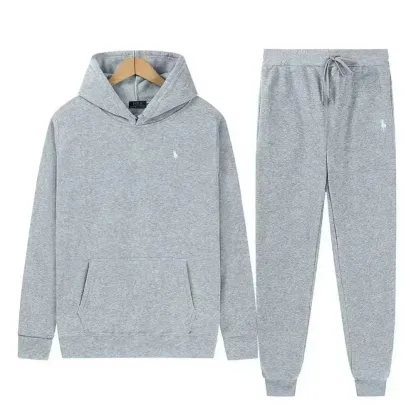 Casual hooded jacket set