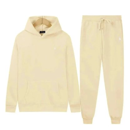 Casual hooded jacket set