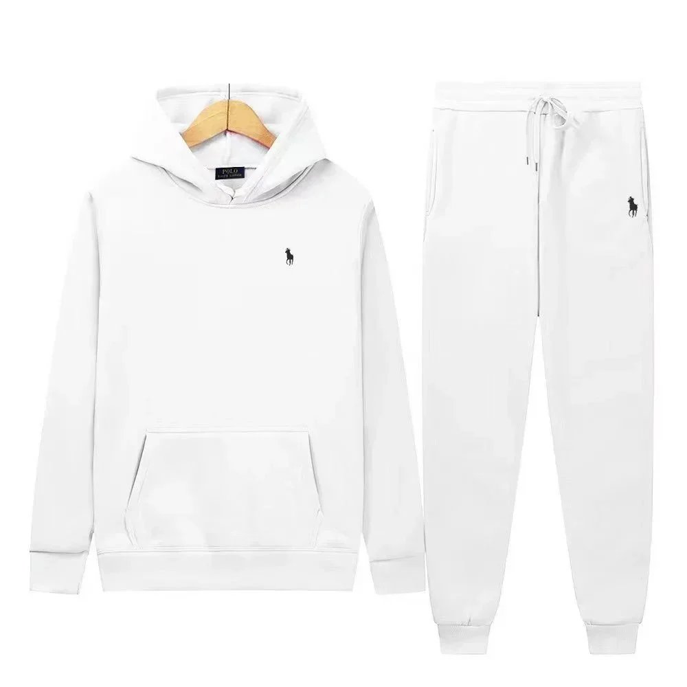 Casual hooded jacket set