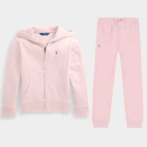 Casual hooded jacket set