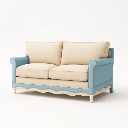 Meubles de salon,Canapé deux places