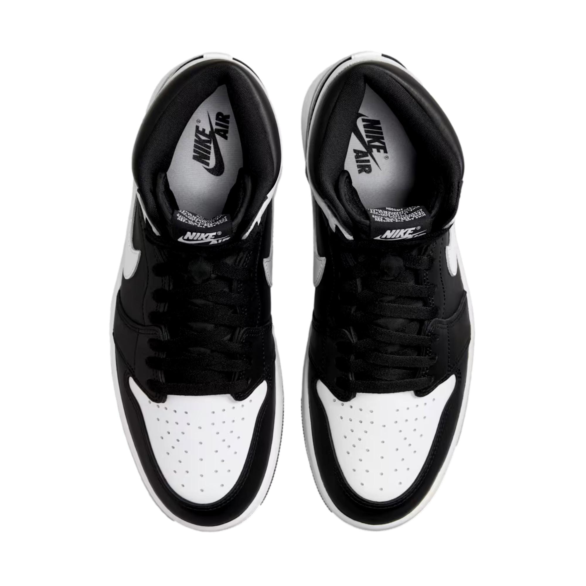 Men's  Air Jordan 1 Retro High OG Black / White - White DZ5485-010