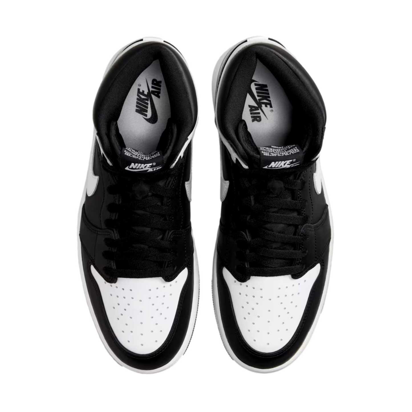 Men's  Air Jordan 1 Retro High OG Black / White - White DZ5485-010