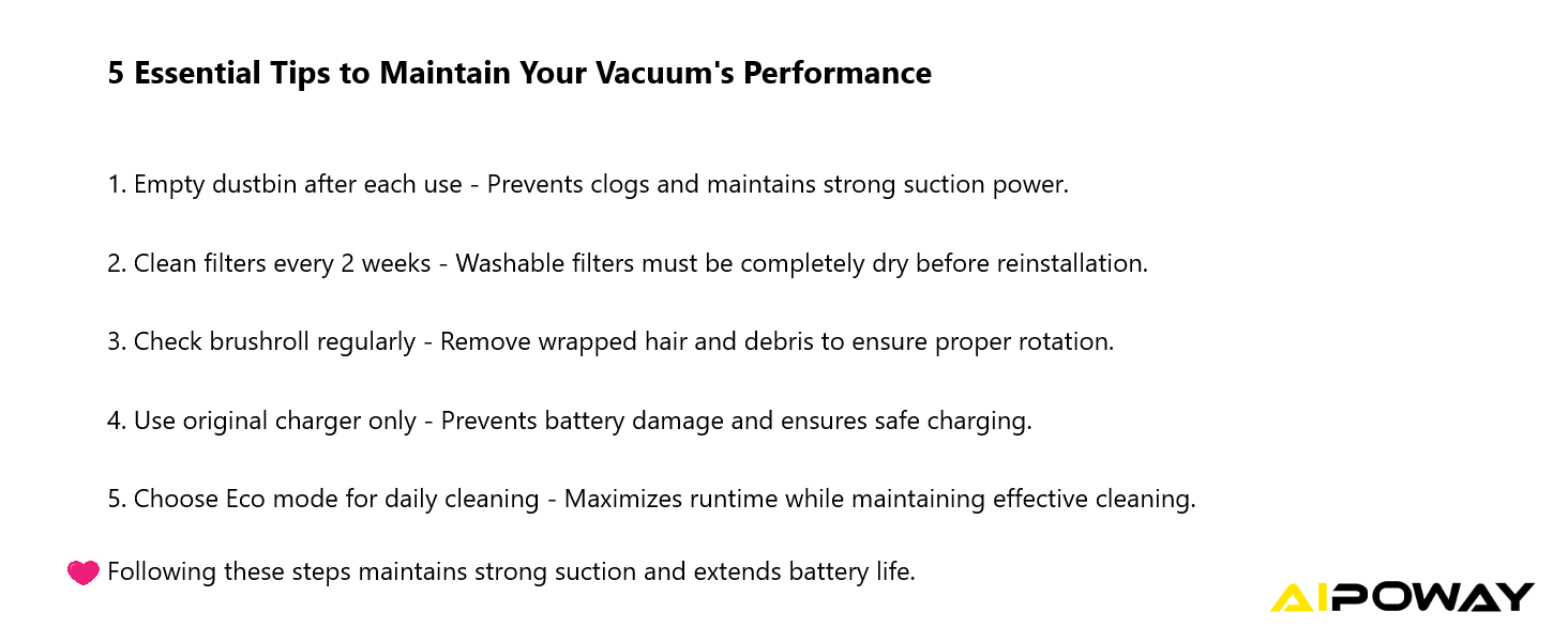 cordless stick vacuum lightweight handheld powerful suction long battery life pet
