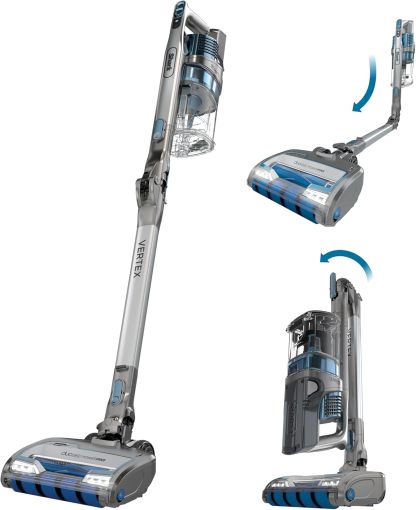 Shark | Pet Cordless Vacuum Cleaner | LED Headlights | Removable Handheld Vacuum for Pet Hair | Crevice Tool & Pet Multi-Tool Included | 40min Runtime | For Carpet & Hard Floors | Grey | IX141