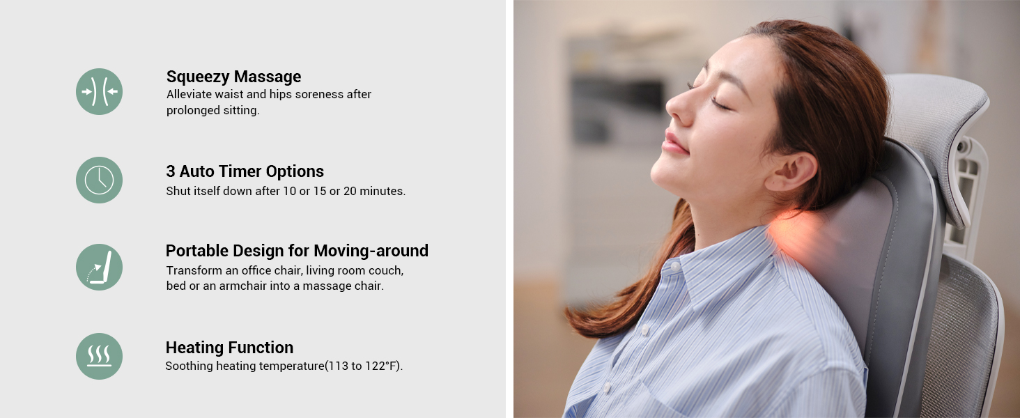 back massager for chair