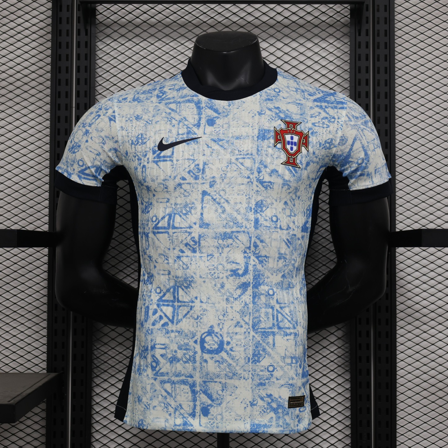 Portugal 2024 Euro Away Player And Fan Version Man Jersey
