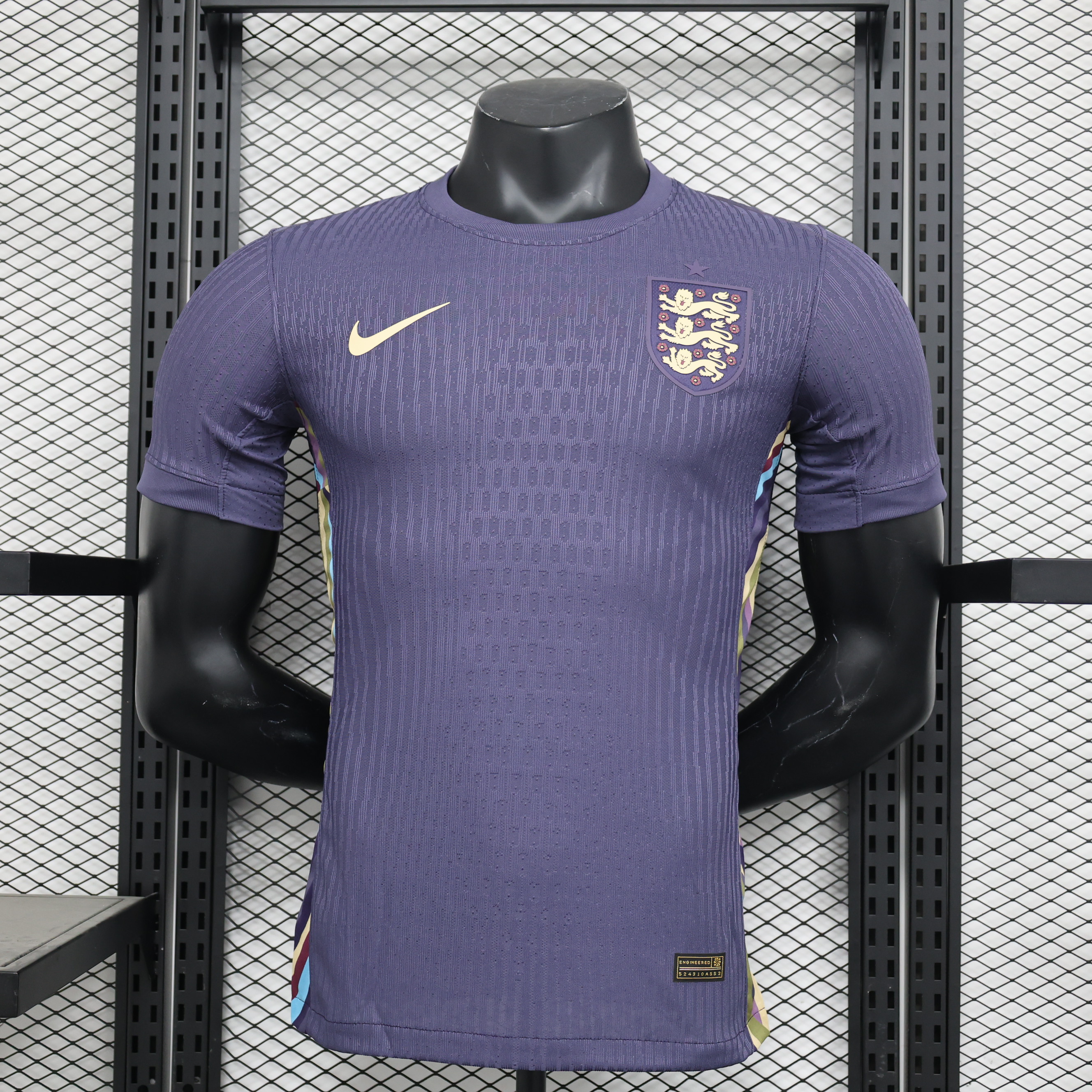 England 2024 UEFA Champions League Away Player And Fan Version Jersey