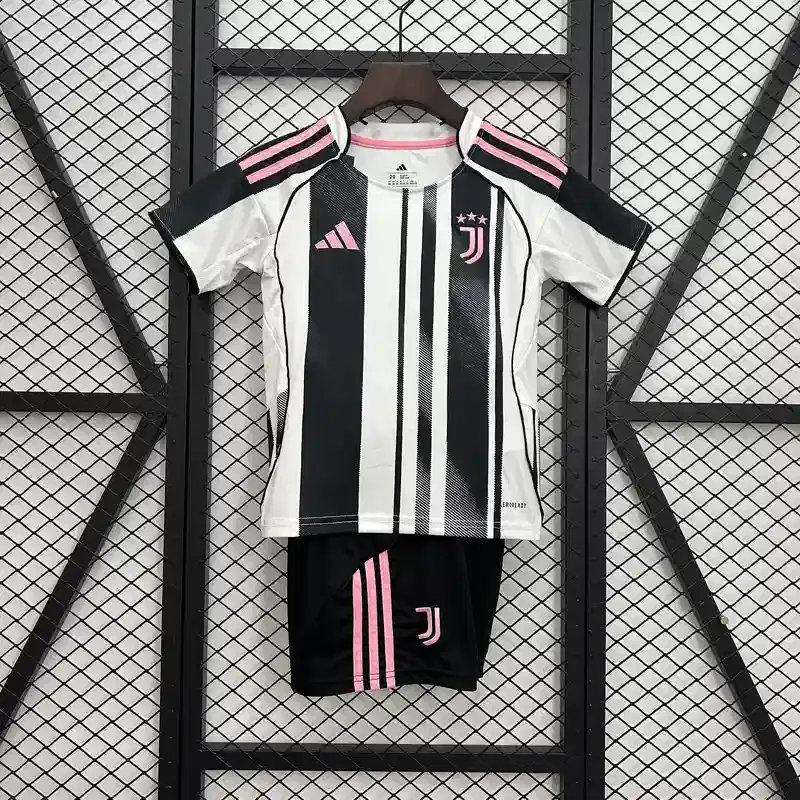 2025-26 Juventus Home Kids Jersey