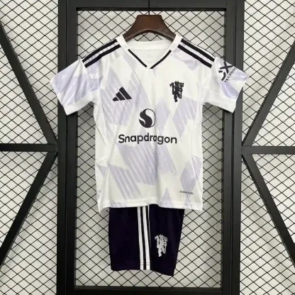 25-26 Manchester United Away Kids Jersey