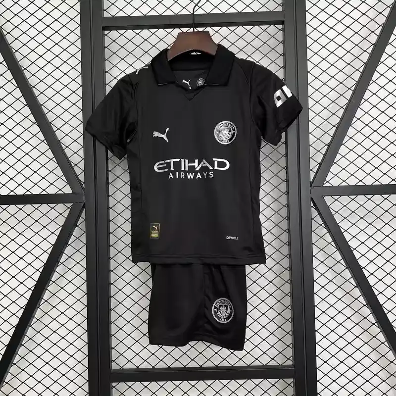 2025-26 Manchester City Away Kids Jersey