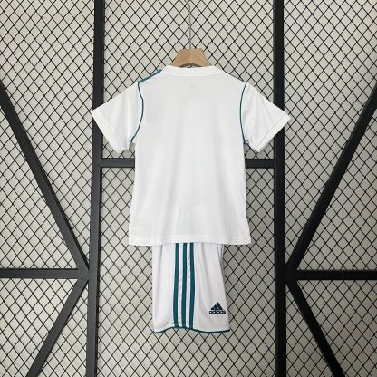 2017-18 Real Madrid Home Retro Kids Jersey