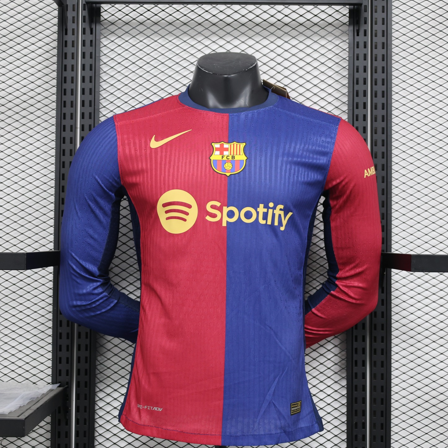  24-25 Barcelona Home Long sleeve Player version 