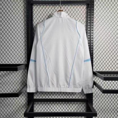 Argentina White Windbreaker 