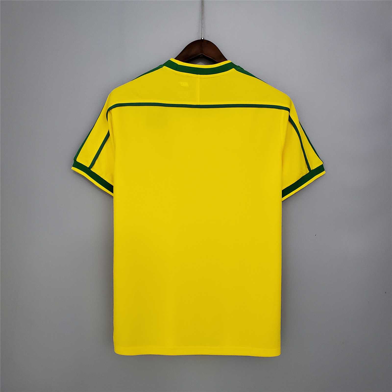 1998 Brazil Home Retro Jersey
