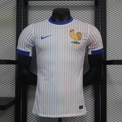 France 2024 Euro Away Player And Fan Version Man Jersey