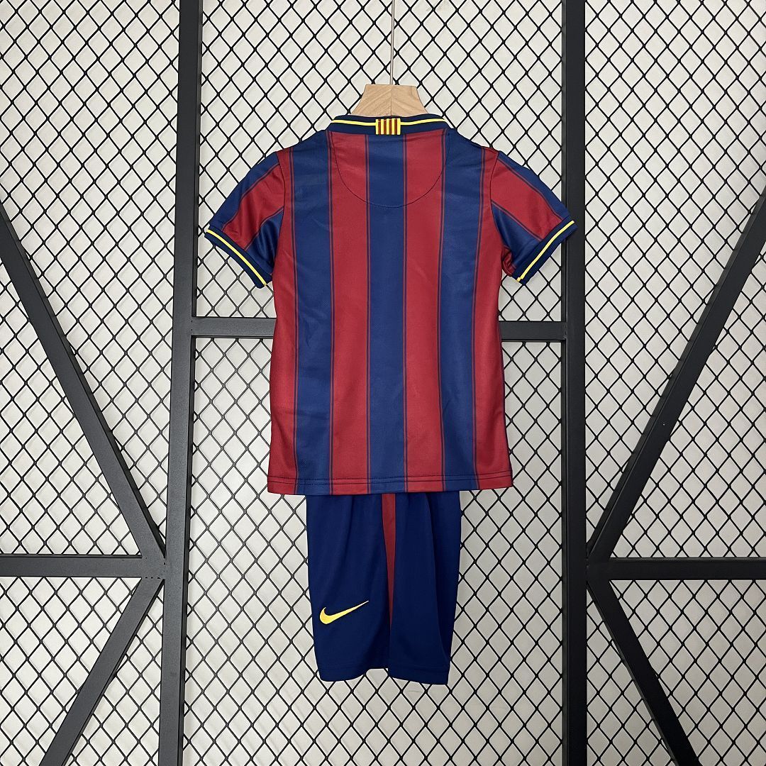 2009-10 Barcelona Home Retro Kids Jersey