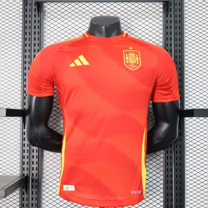 Spain 2024 Euro Home Man Jersey