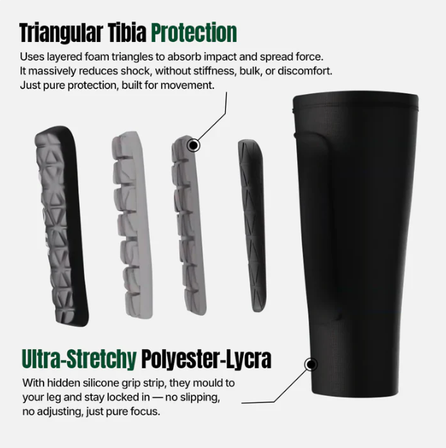 Jersey Fusion Shin Guards