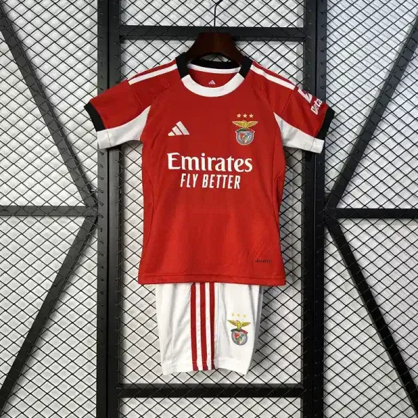 2025-26 Benfica Home Kids Jersey