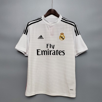 14/15 Retro Real Madrid Home Jersey