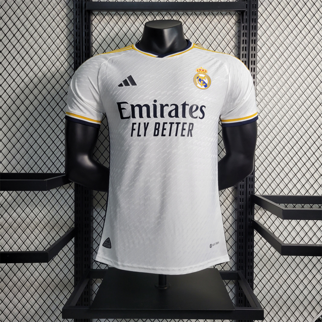 Real Madrid Home 23/24 Player and Fan Jersey