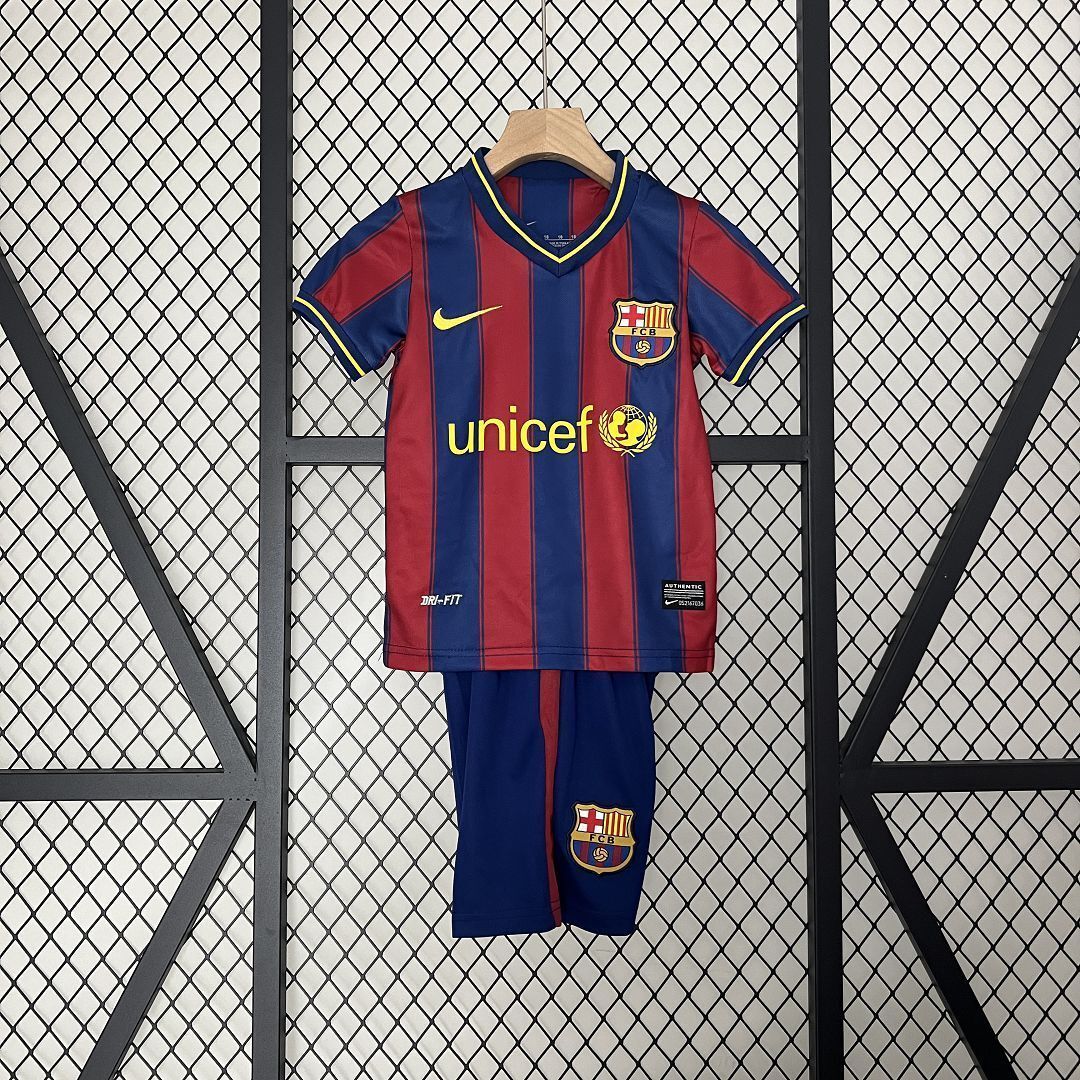 2009-10 Barcelona Home Retro Kids Jersey