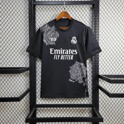 24/25 Real Madrid Y-3 Black player and Fan version