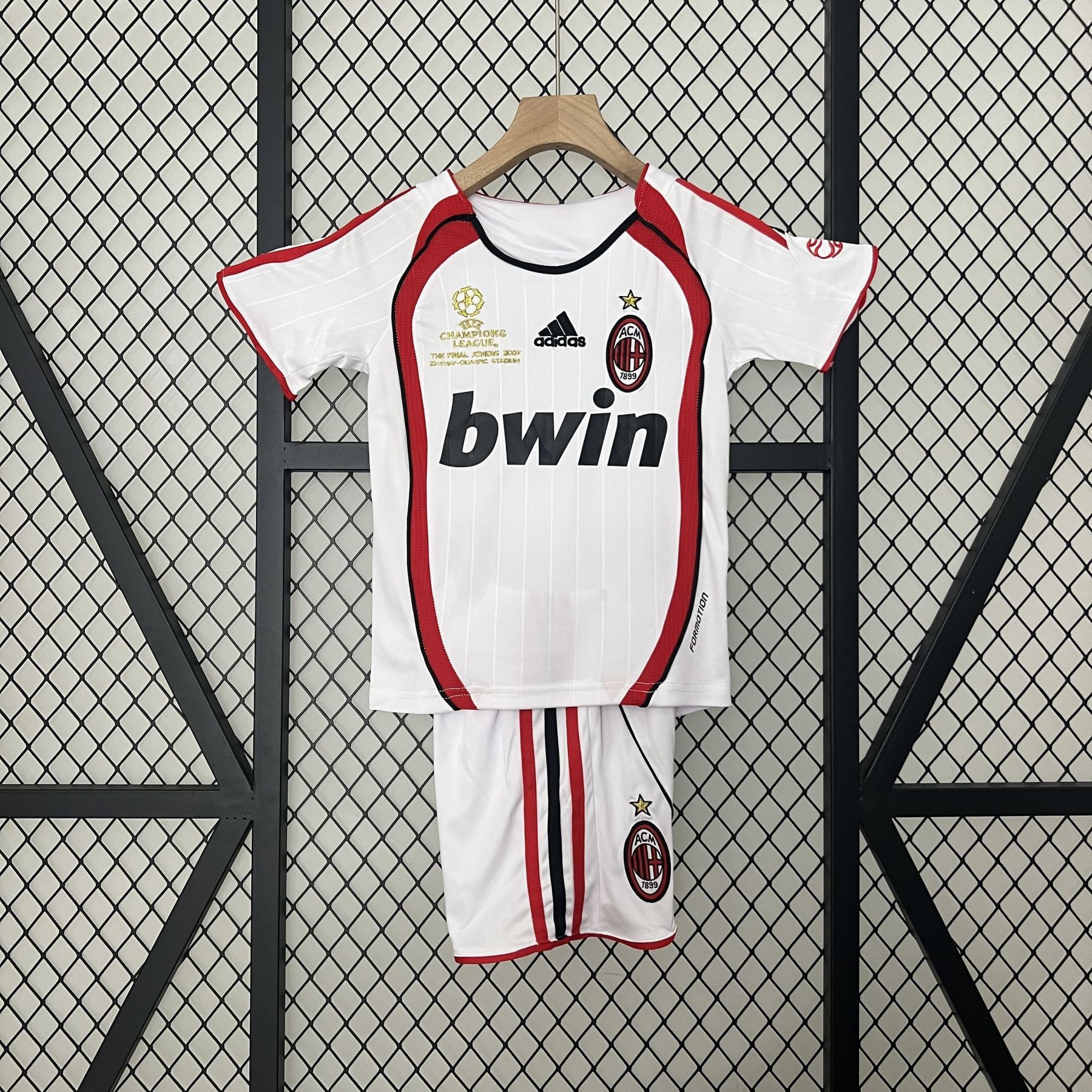 06-07 AC Milan Away Retro Kids Jersey
