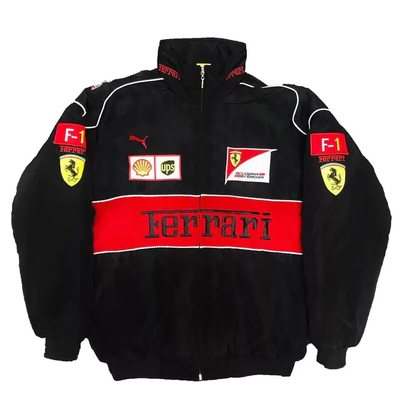 Ferrari Black F1 Jacket
