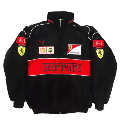 Ferrari Black F1 Jacket