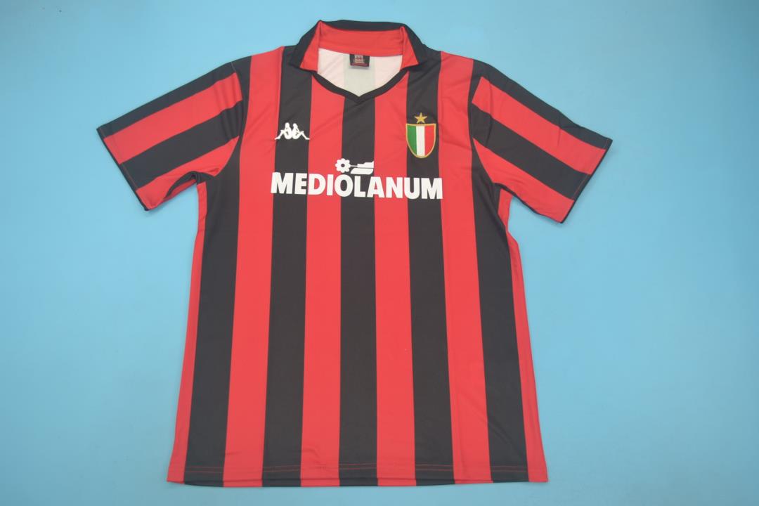 88/89 AC Milon Home Retro Jersey