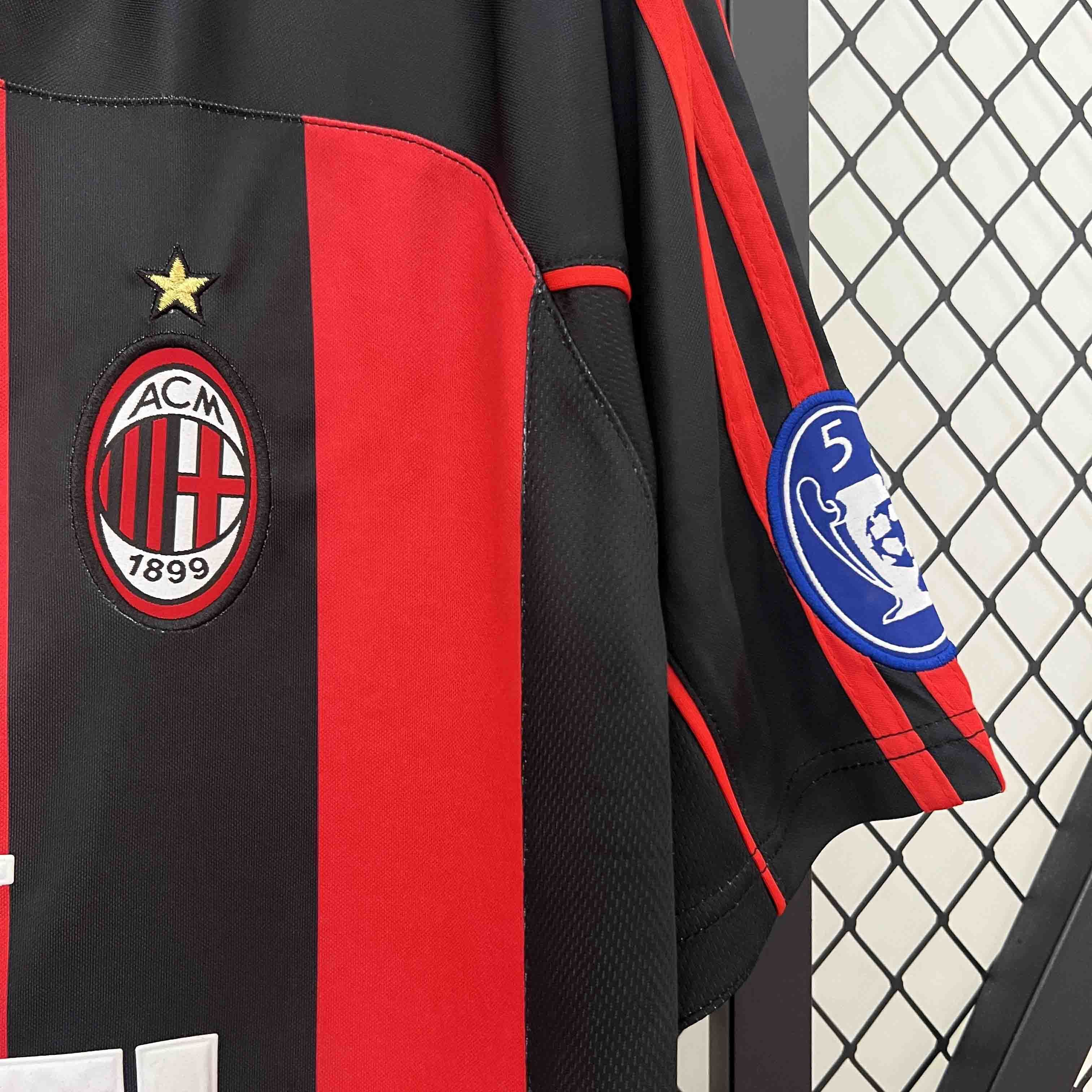 00-01 AC Milan Retro Home Jersey