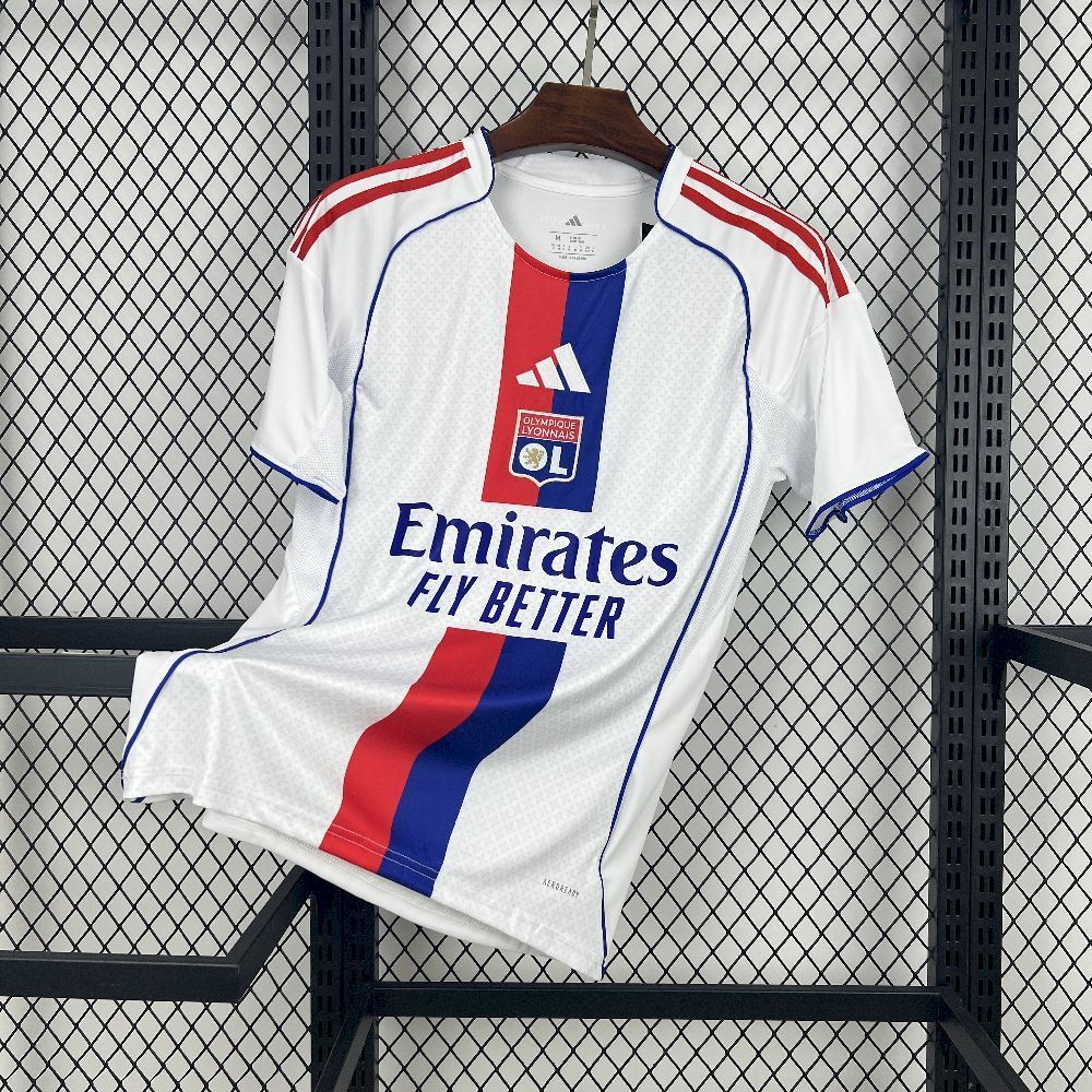 2025-26 Olympique Lyon Home Jersey