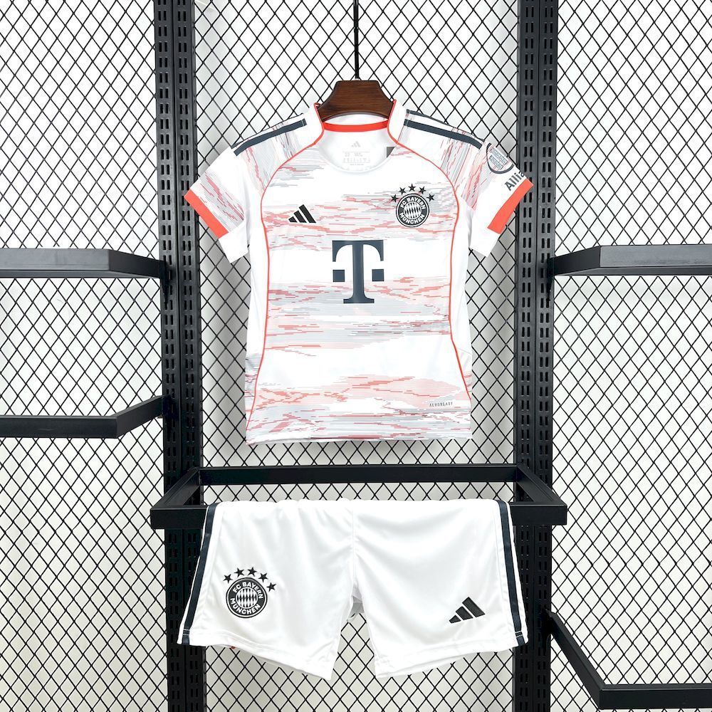 25-26 Bayern Munich Away Kids Jersey
