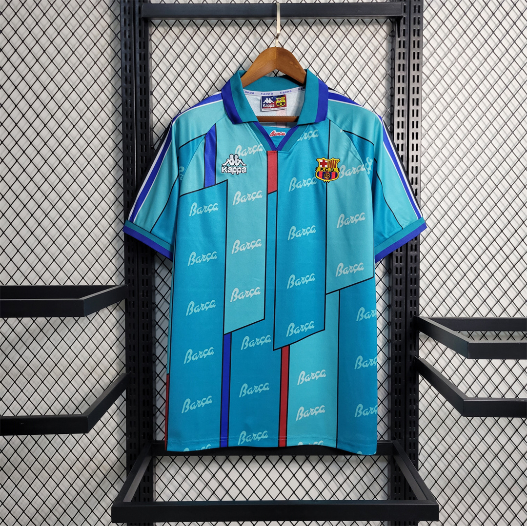 96-97 Barcelona Away Retro Jersey