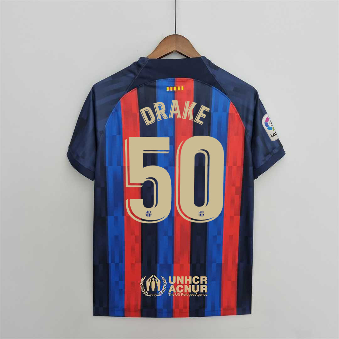 2022-23 Barcelona X Drake El Clásico Jersey