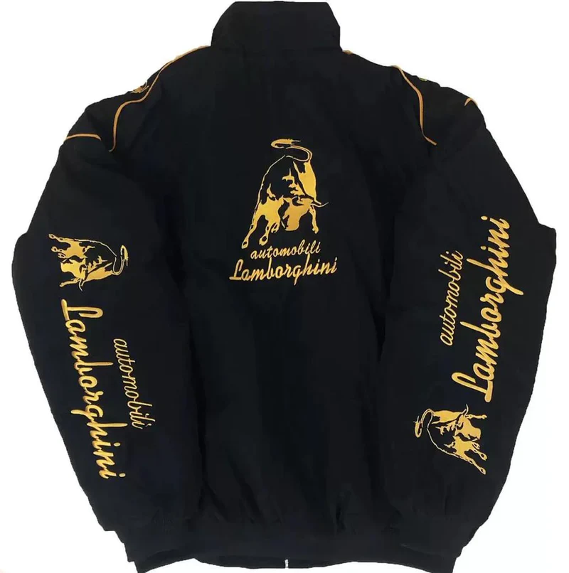 Lamborghini Black F1 Jacket