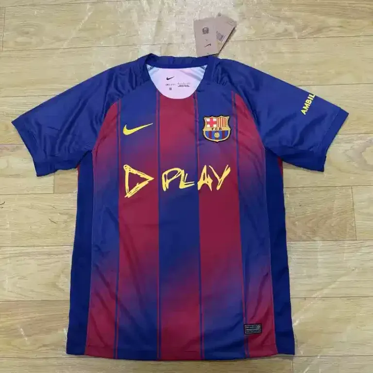 2025-26 Barcelona X Ed Sheeran El Clásico Home Jersey