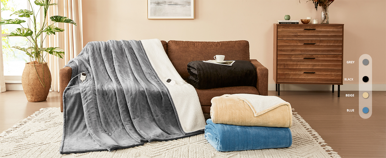 Hommate Heated Blanket