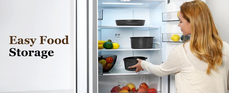 SODAY 15pcs Pots and Pans Set Non Stick, Cookware Sets with Detachable Handle, Nonstick RV Kitchen Cooking Set Removable Handles, Oven Safe,Stackable, Frying, Kitchenware,stock up on specials,TikTokShopBlackFriday