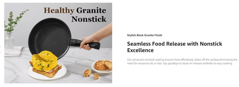 SODAY 15pcs Pots and Pans Set Non Stick, Cookware Sets with Detachable Handle, Nonstick RV Kitchen Cooking Set Removable Handles, Oven Safe,Stackable, Frying, Kitchenware,stock up on specials,TikTokShopBlackFriday