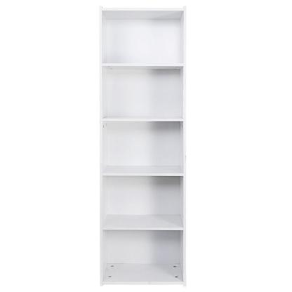 Segawe 5-Tiers Bookshelf Small Bookcase Multipurpose Collection Display Storage