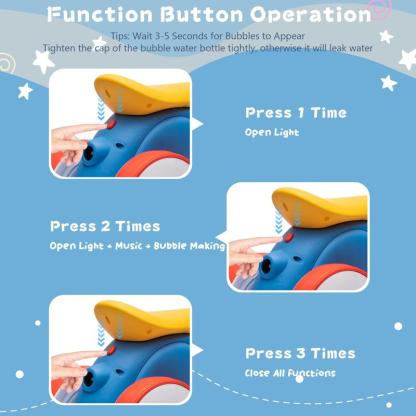 4-in-1 Electric Bubble Car for Toddlers, 6V Ride-On Balance Toy with Remote & Foot Pedal, Automatic Bubble Blower, 4-Wheel Design, Perfect Christmas Gift for Kids Age 1-3